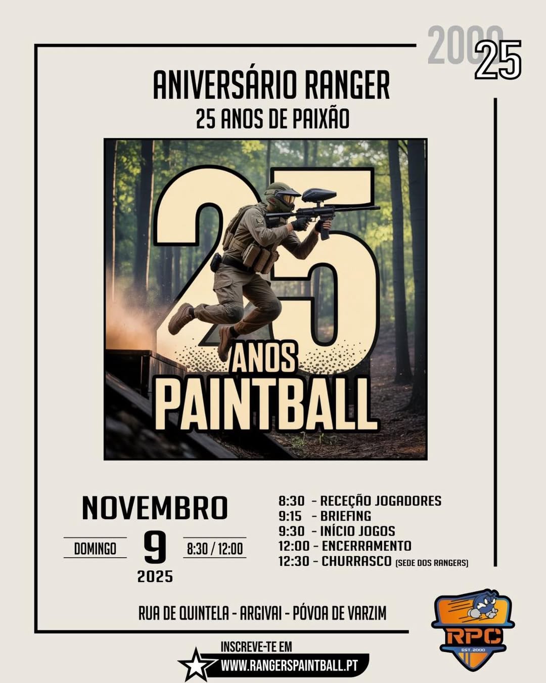 rangers Aniversário Rangers